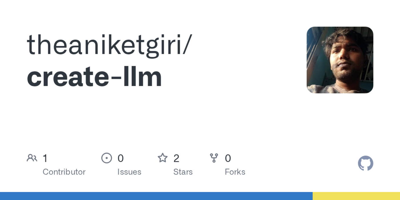 show hn createllm train your own llm in 60 seconds