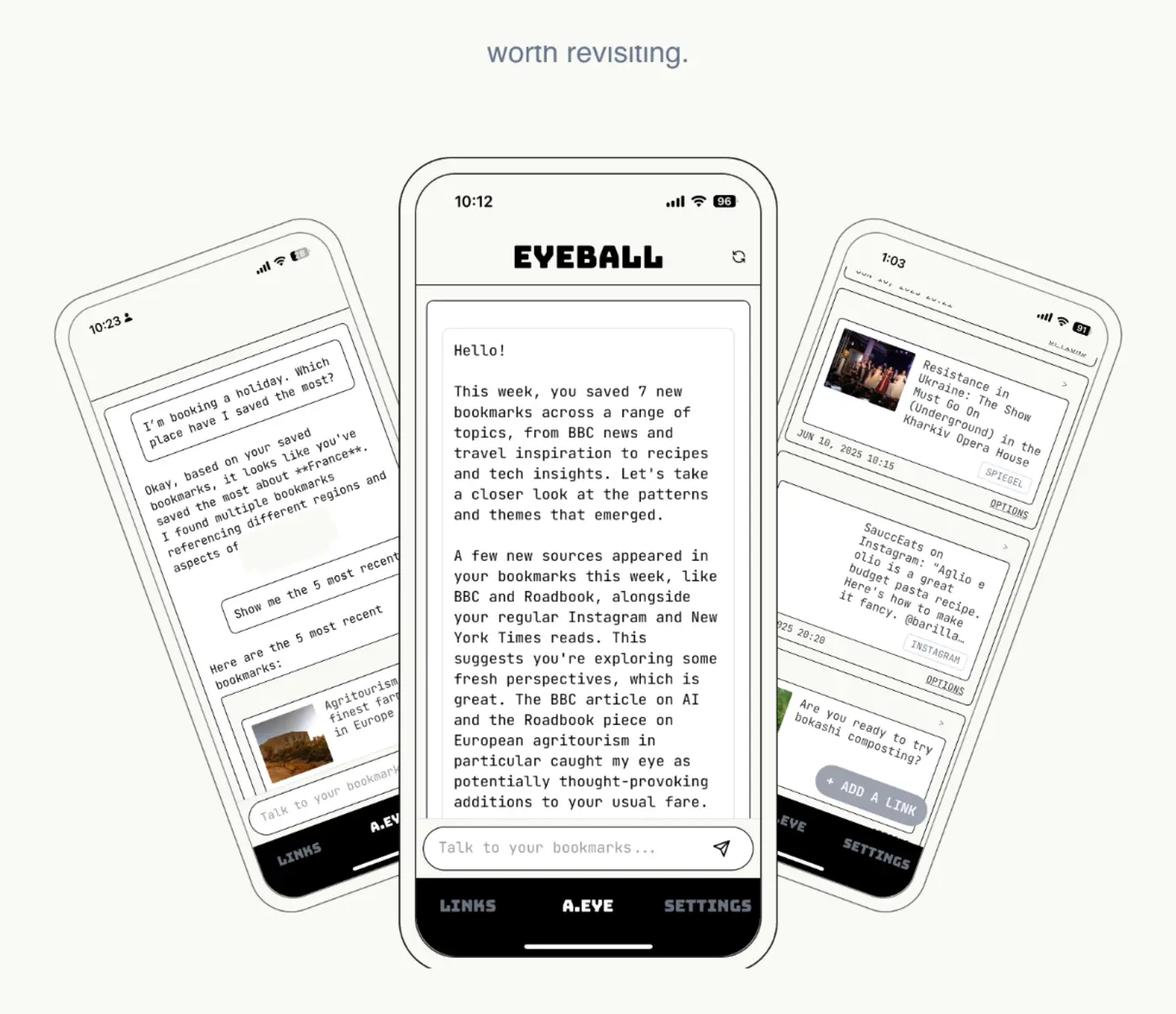 show hn ai bookmarking app for people who hate ai