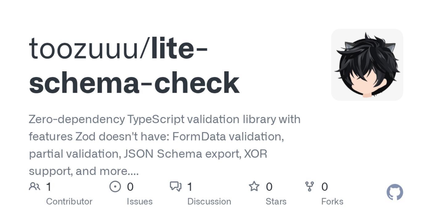 show hn formdata validation for typescript zodx27s most requested feature