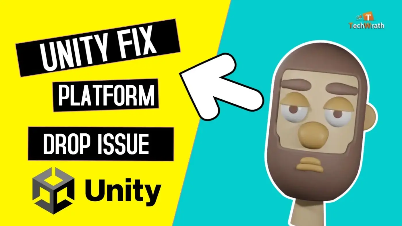 how to fix object or platform fall when player fall on it in unity video