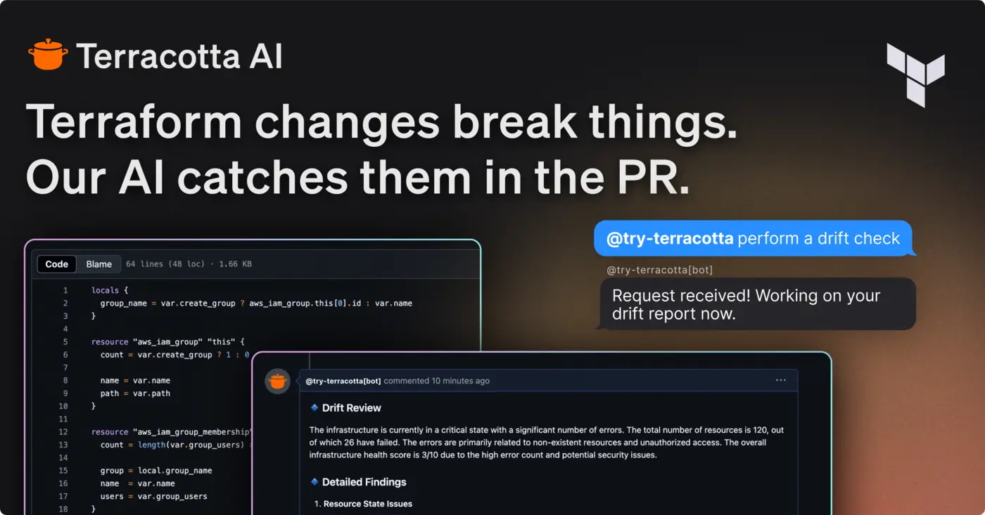 ai guardrails for terraform create using natural language enforce in the pr