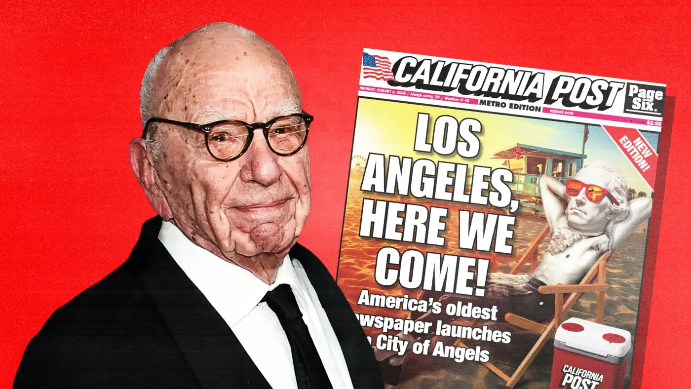 rupert murdoch is launching a newspaper in california