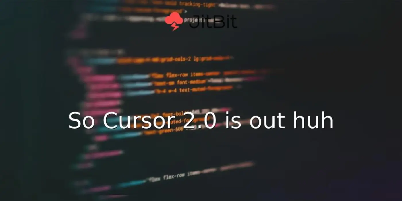 so cursor 20 is still based on vscode from 8 months ago