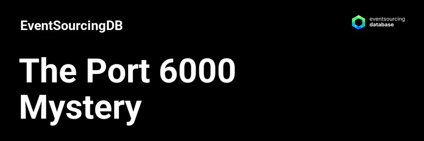 the port 6000 mystery