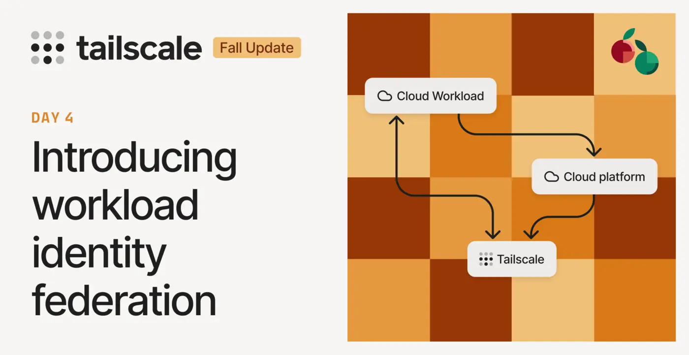 better authentication with workload identity federation