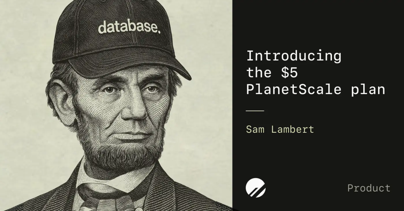planetscale offering 5 databases
