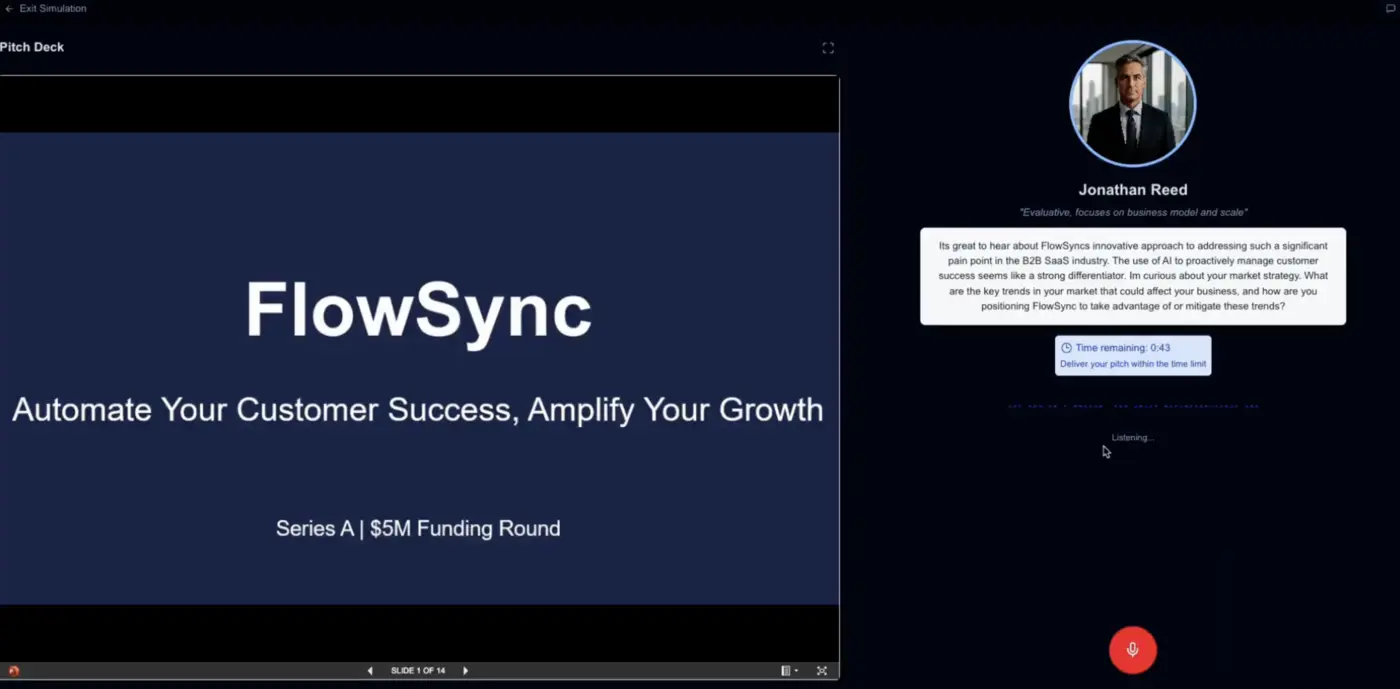 y combinator interview practice simulation