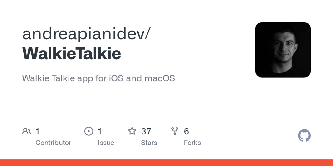 walkie talkie an open source peertopeer ios communicator
