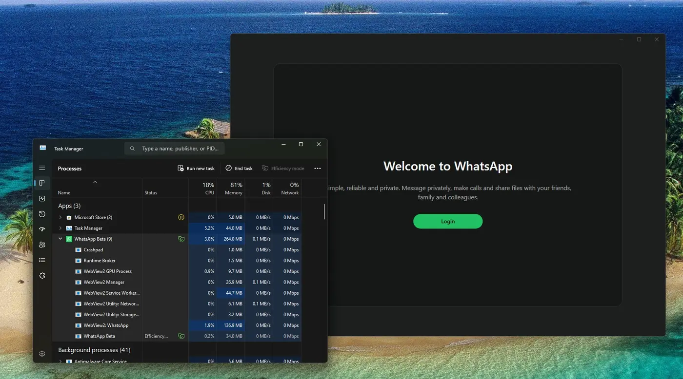 meta hints whatsapp for windows 11 will switch to a chromium web app