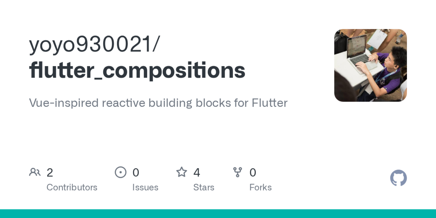 fluttercompositions vueinspired reactive building blocks for flutter
