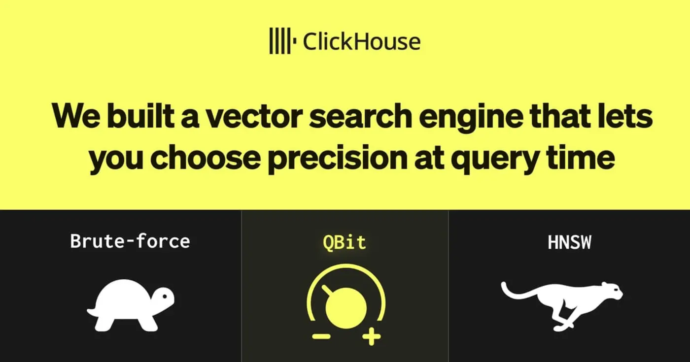 we built a vector search engine that lets you choose precision at query time