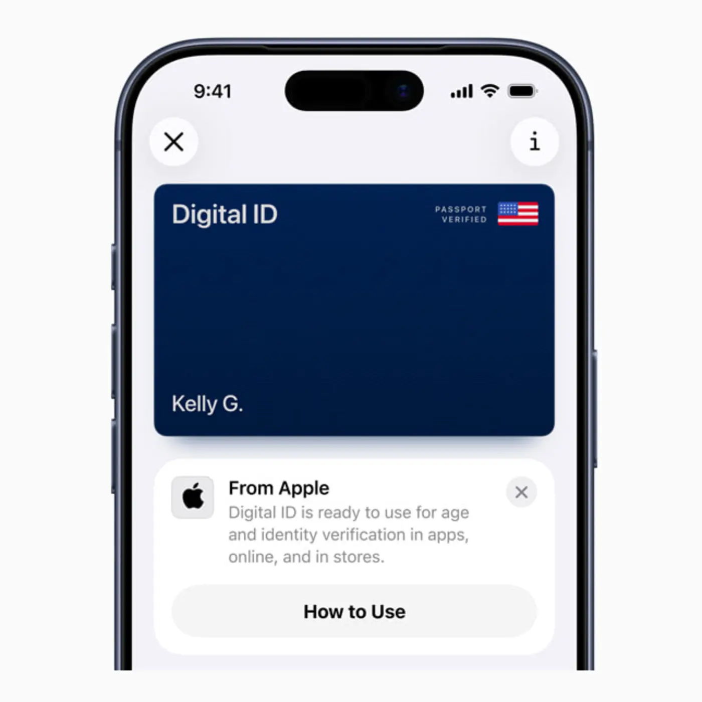 apple introduced digital id in apple wallet