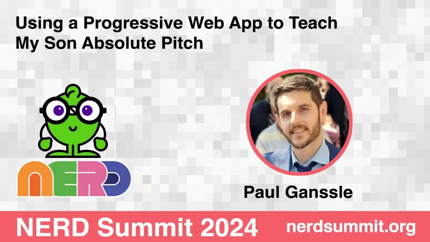 using a progressive web app to teach my son absolute pitch video