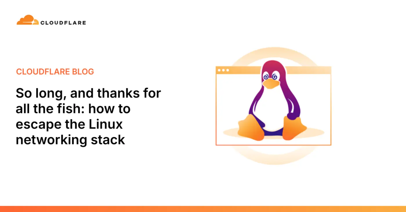so long and thanks for all the fish how to escape the linux networking stack
