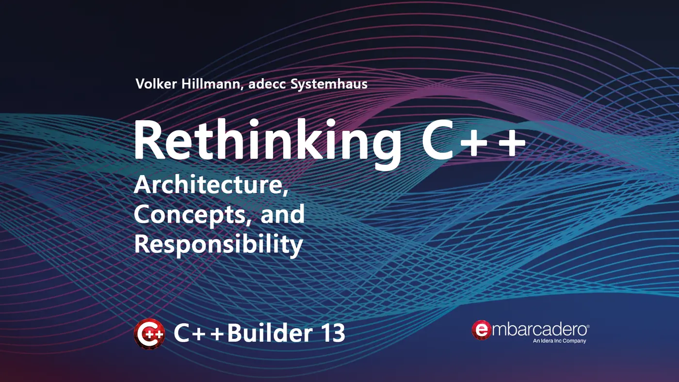 rethinking c architecture concepts and responsibility