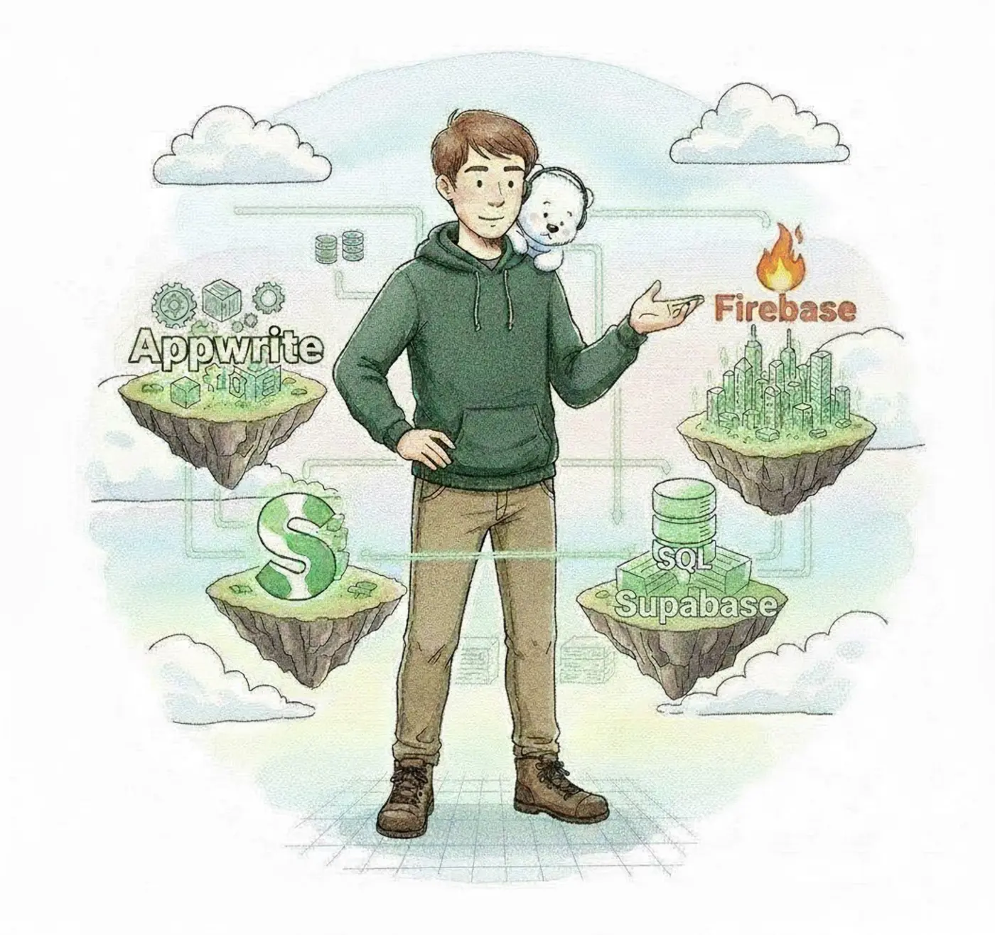 firebase vs supabase vs appwrite we built the same app three times