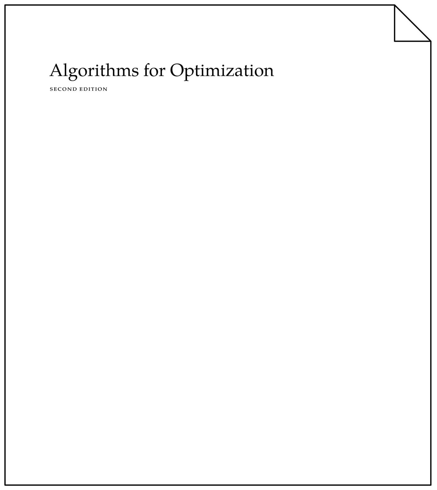 algorithms for optimization pdf