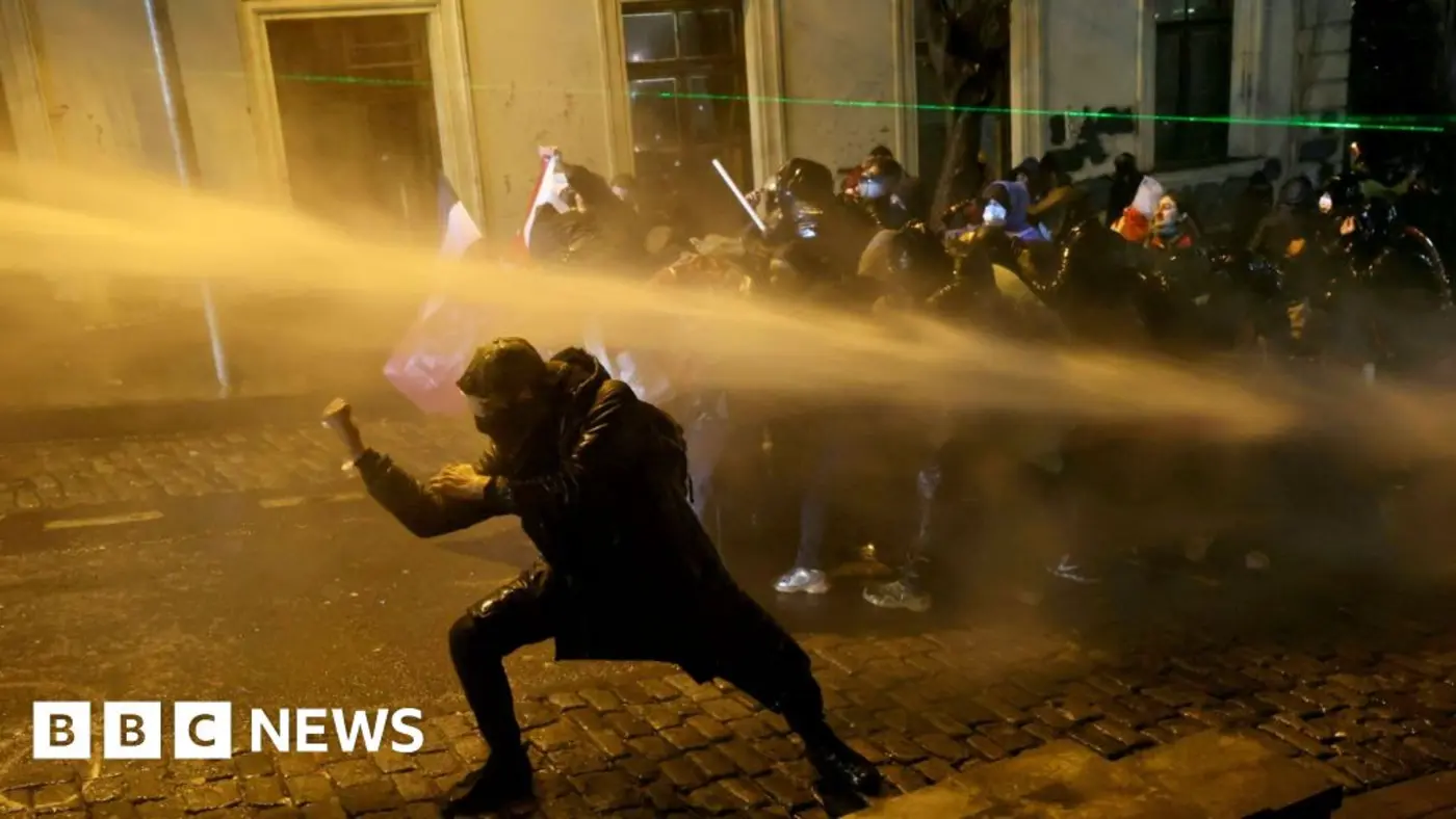 ww1 toxic compound sprayed on georgian protesters bbc evidence suggests