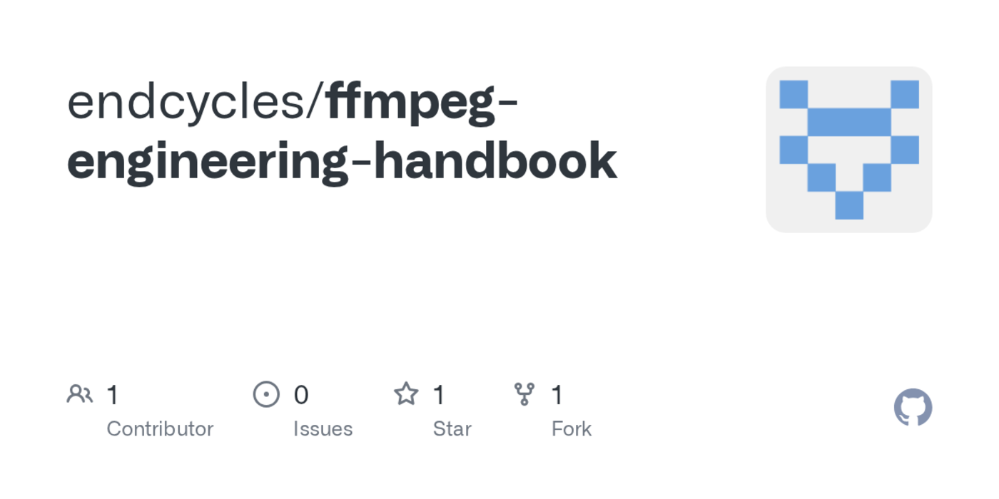 show hn ffmpeg engineering handbook