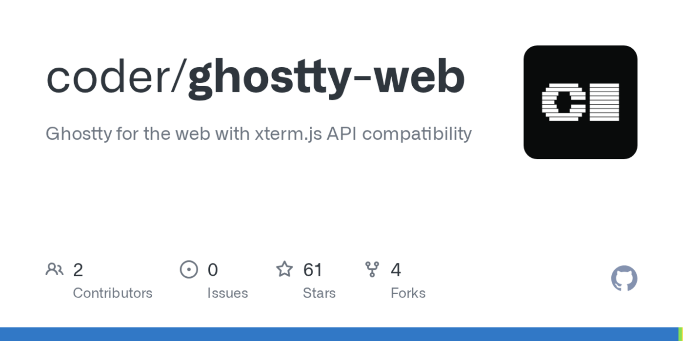 ghostty compiled to wasm with xtermjs api compatibility