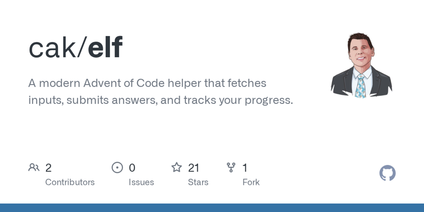 show hn elf a cli helper for advent of code