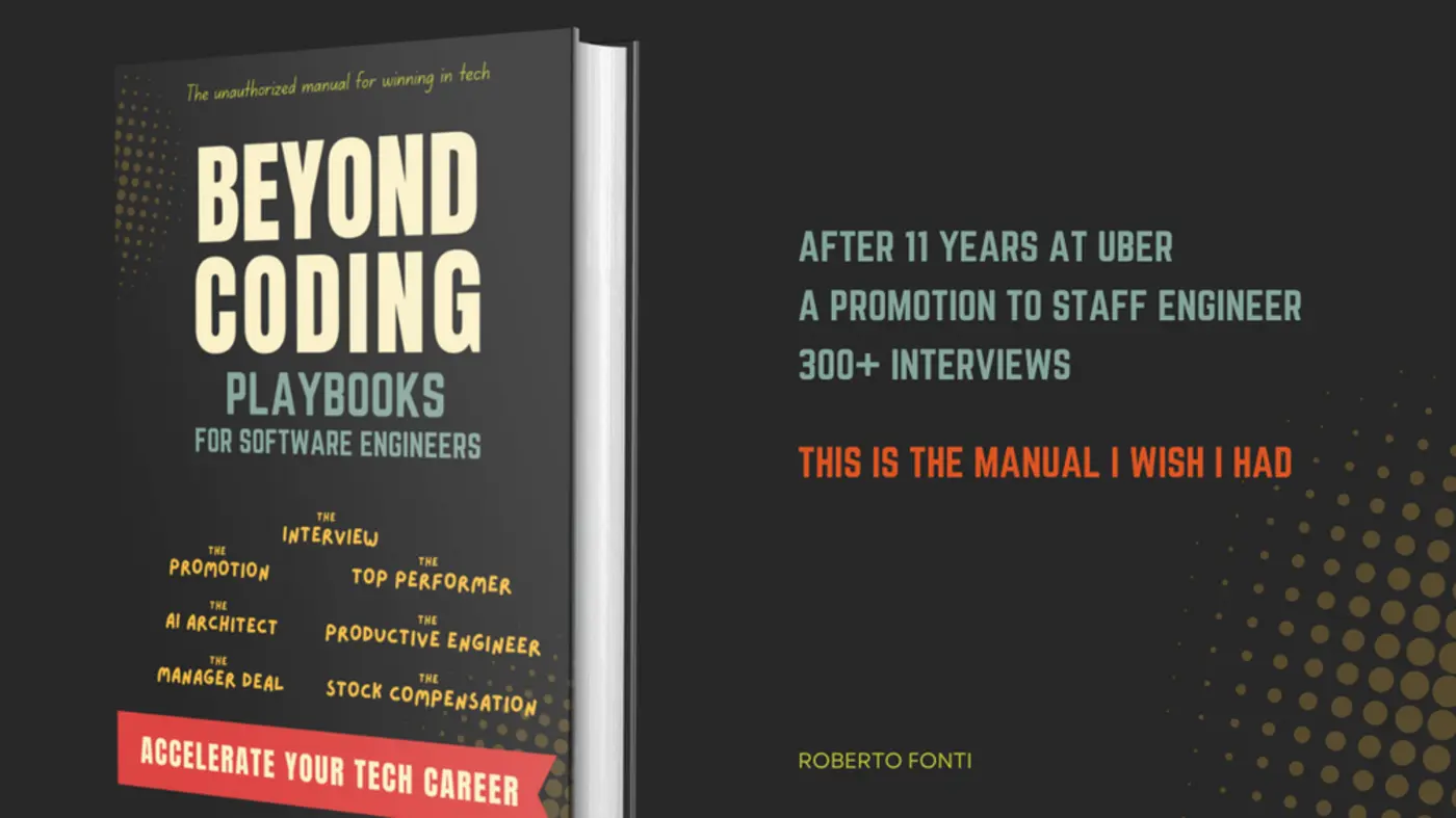 show hn i wrote a book for software engineers based on 11 years at uber