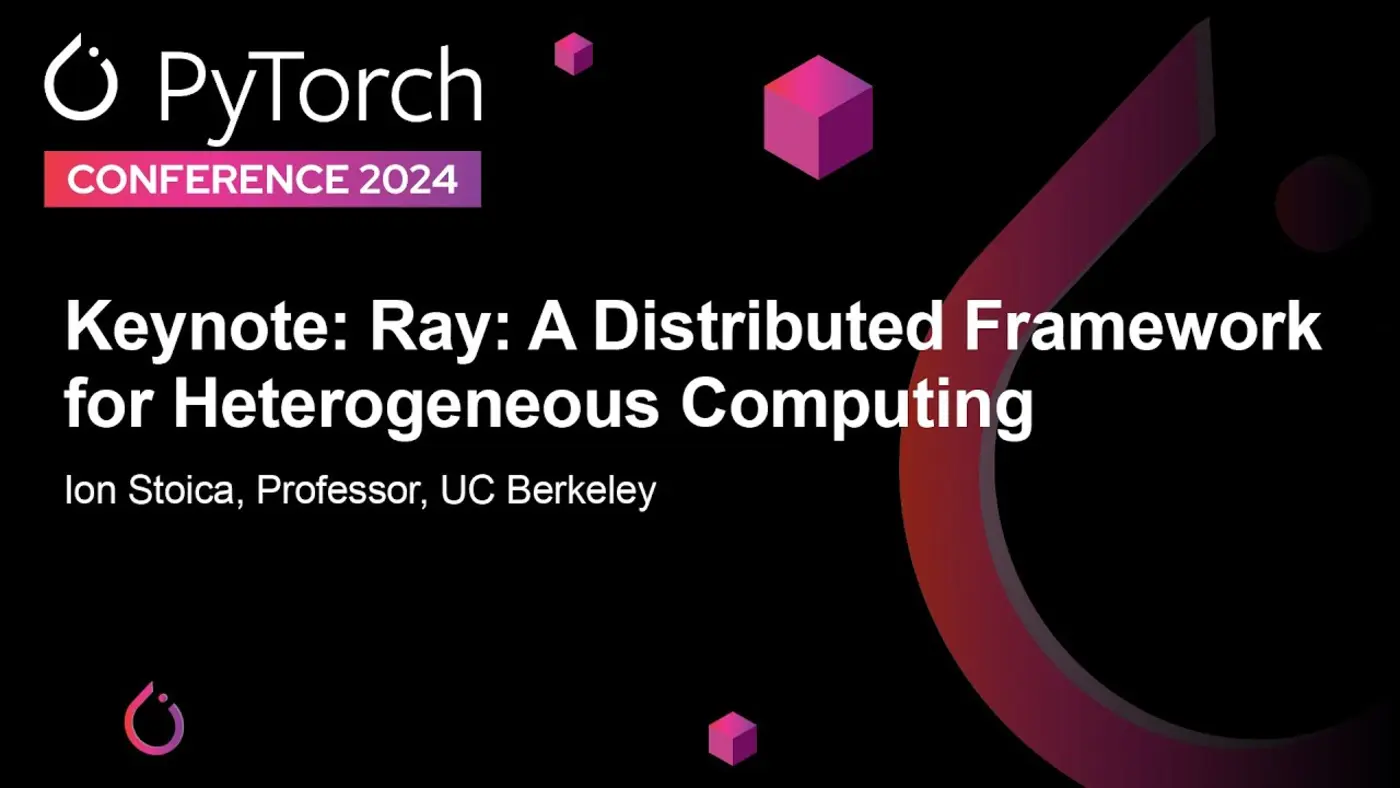 ray keynote defacto for compositional learning and a distributed heterogeneous video