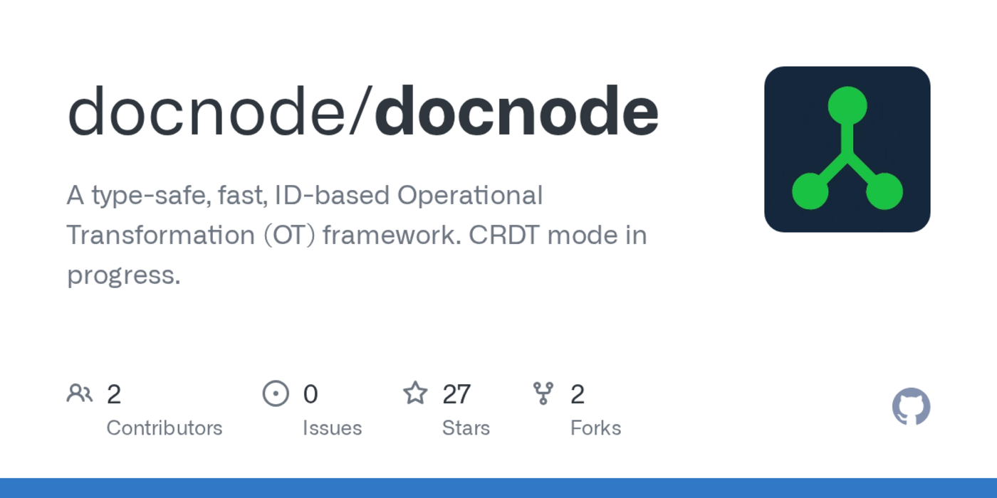 docnode a typescript ot library for localfirst apps
