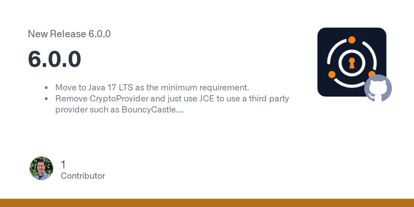 fusionauthjwt v600 released