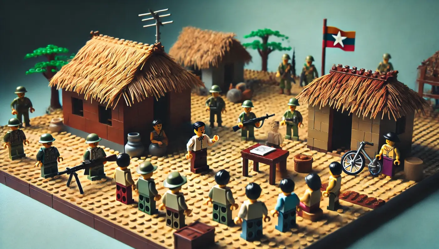 books bombs and battlefield needs rethinking development in myanmar