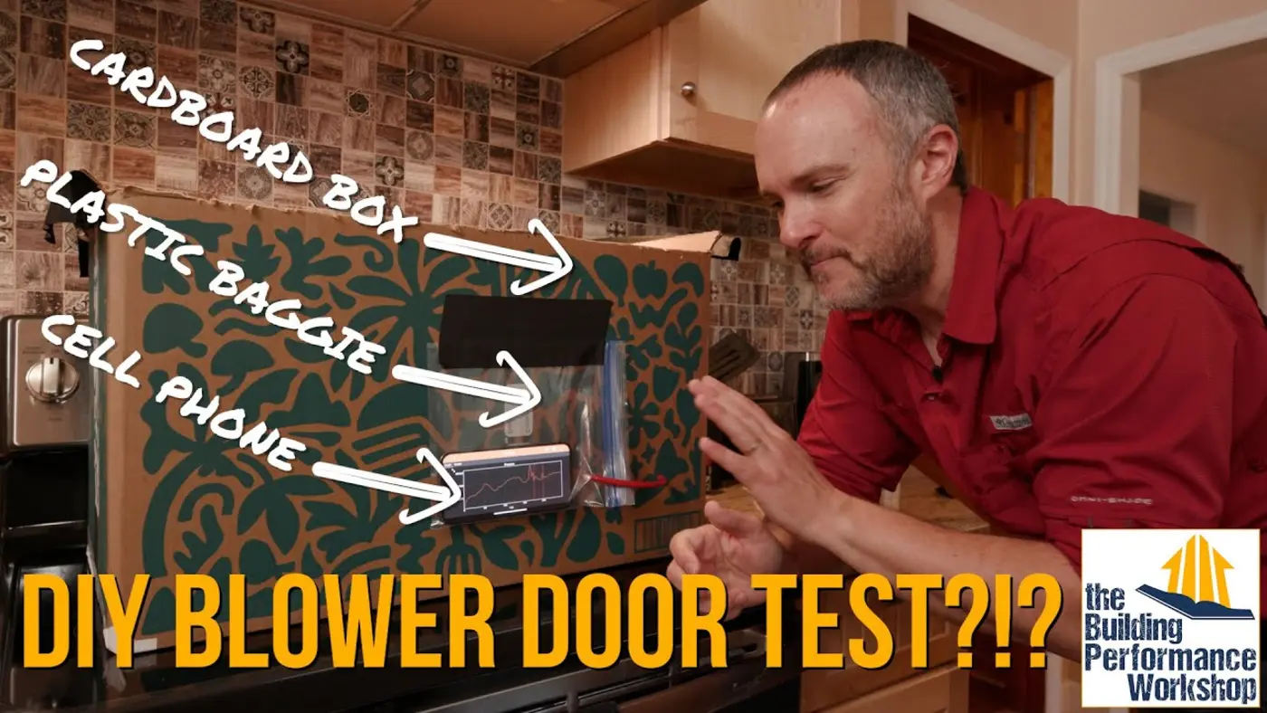 simulating a blowerdoor test with a smartphone barometer and phyphox