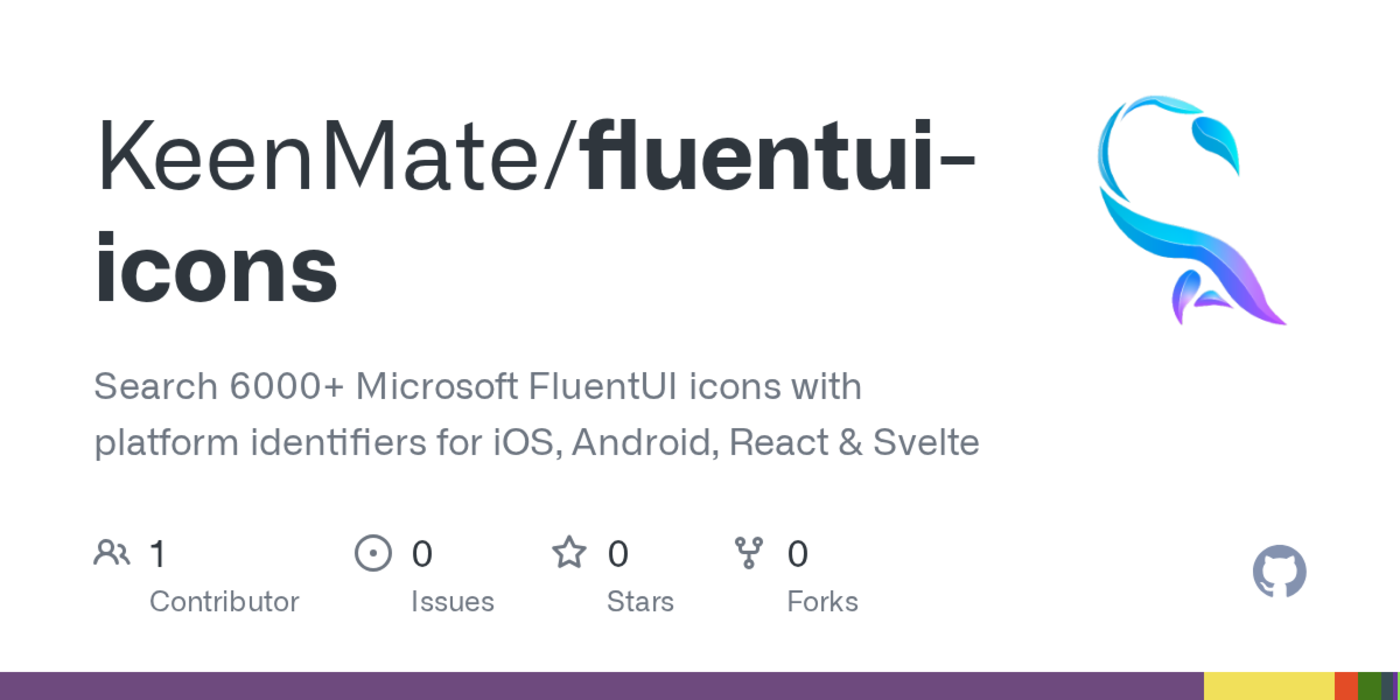 show hn fluentui icons search 6k microsoft icons with mcp support for claude