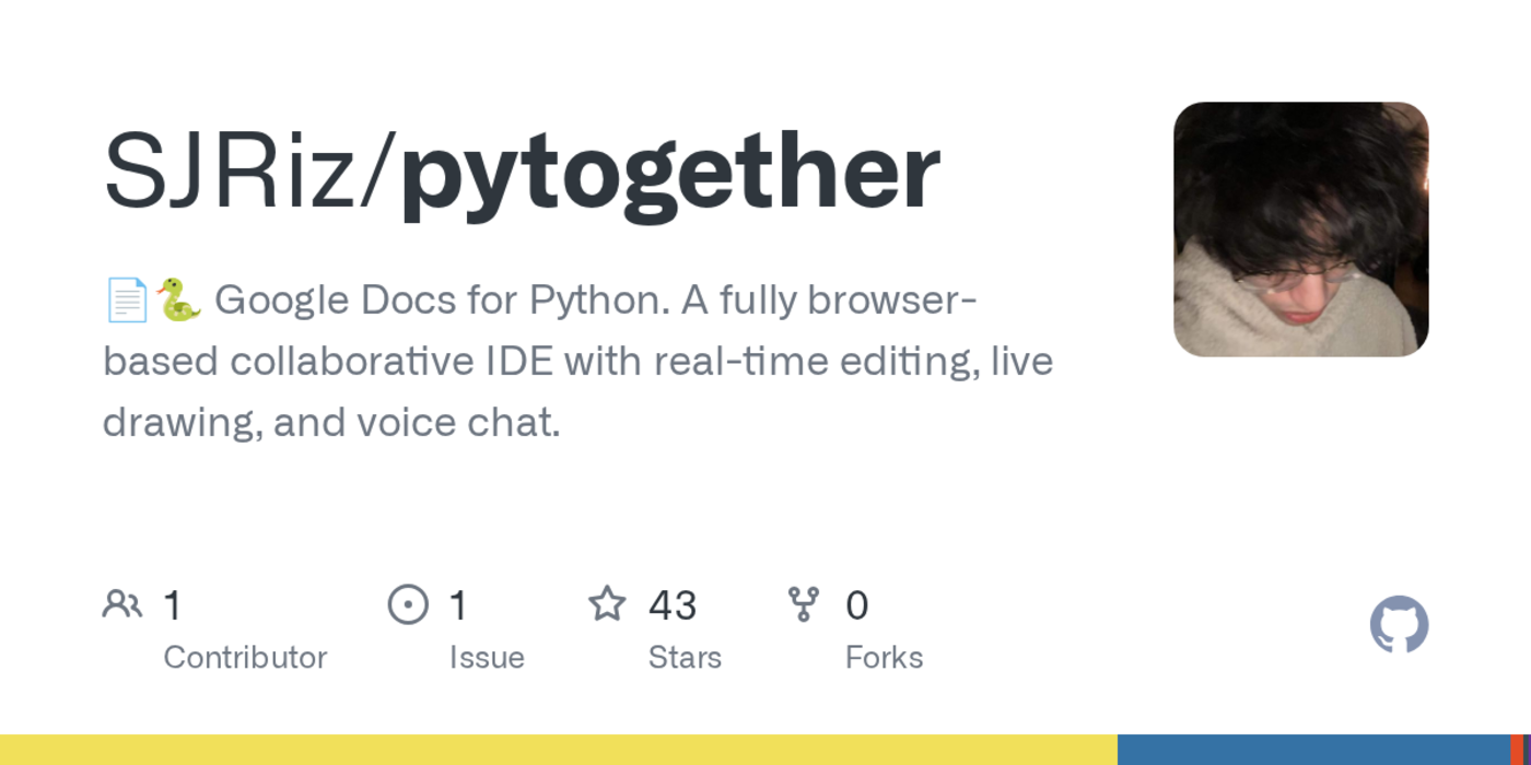 pytogether collaborative lightweight realtime python ide for teacherslearners