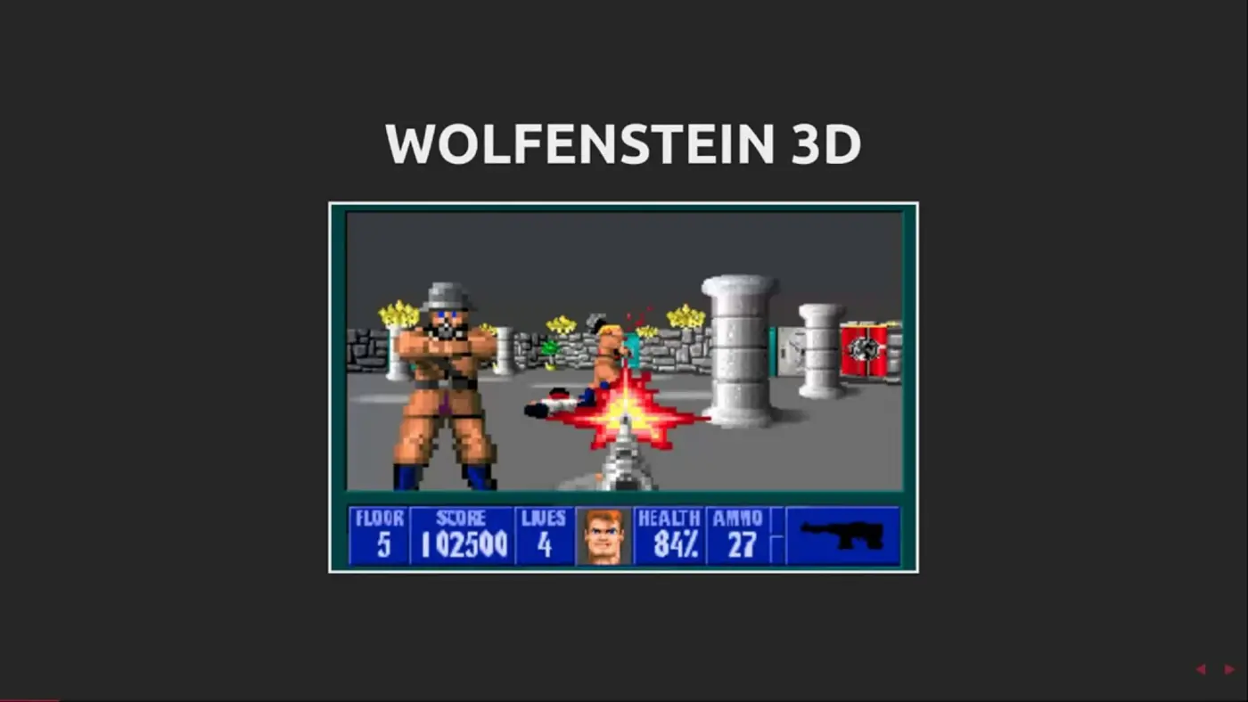 wolfenstein 3dx27s map renderer video