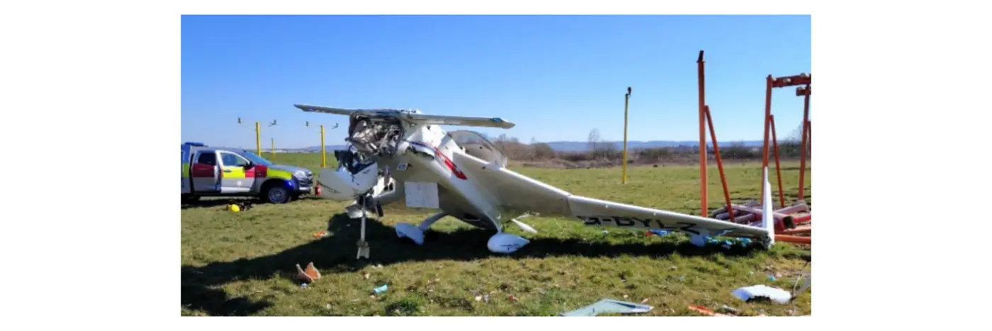 plane crashed after 3dprinted part collapsed
