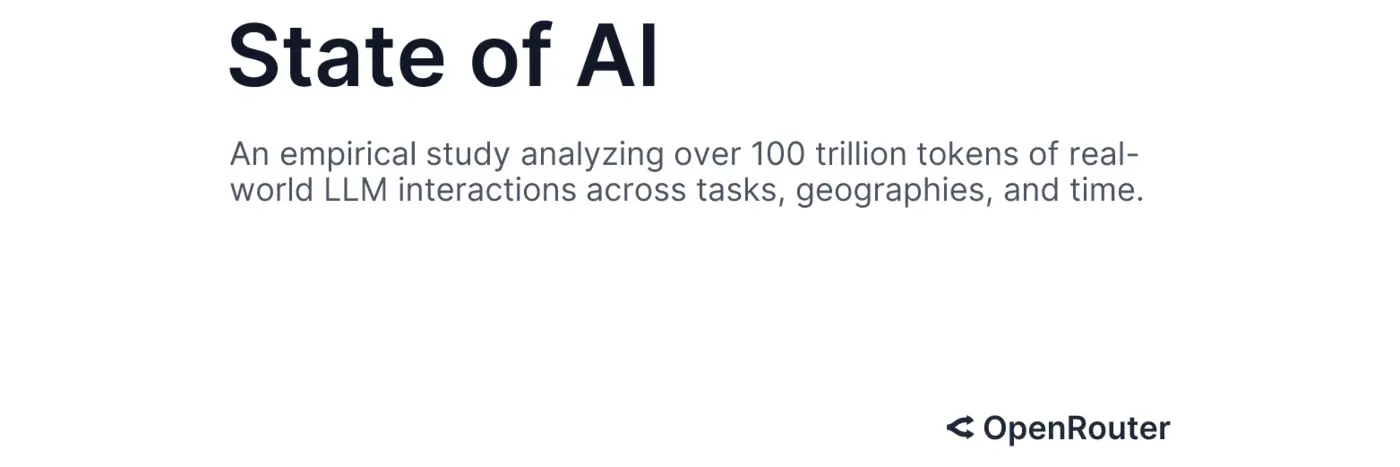 state of ai an empirical 100t token study with openrouter