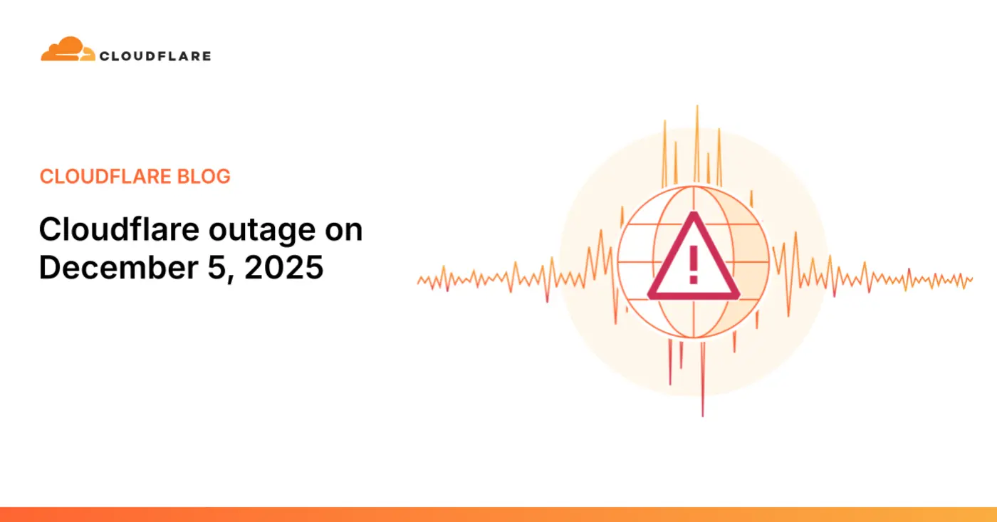 cloudflare outage on december 5 2025