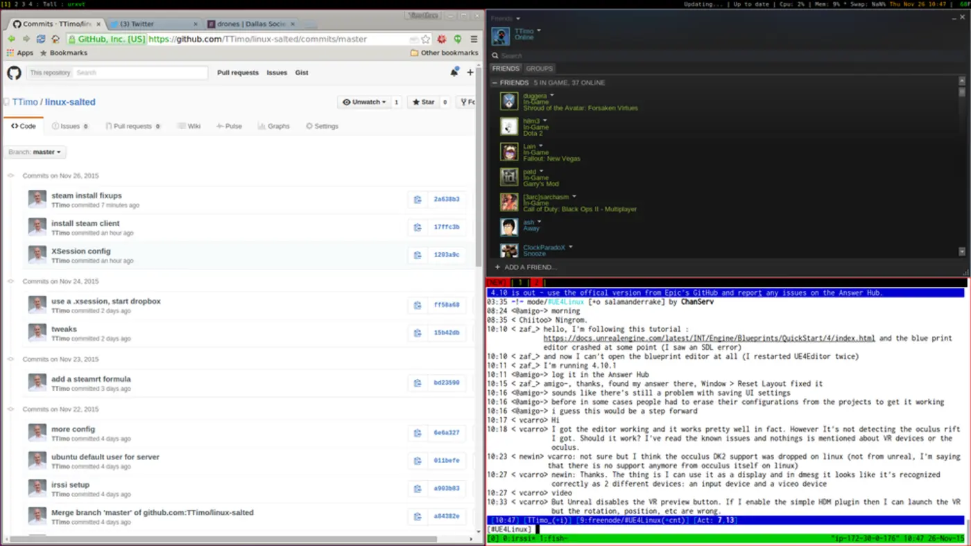 screenshots from developers 2002 vs 2015 2015