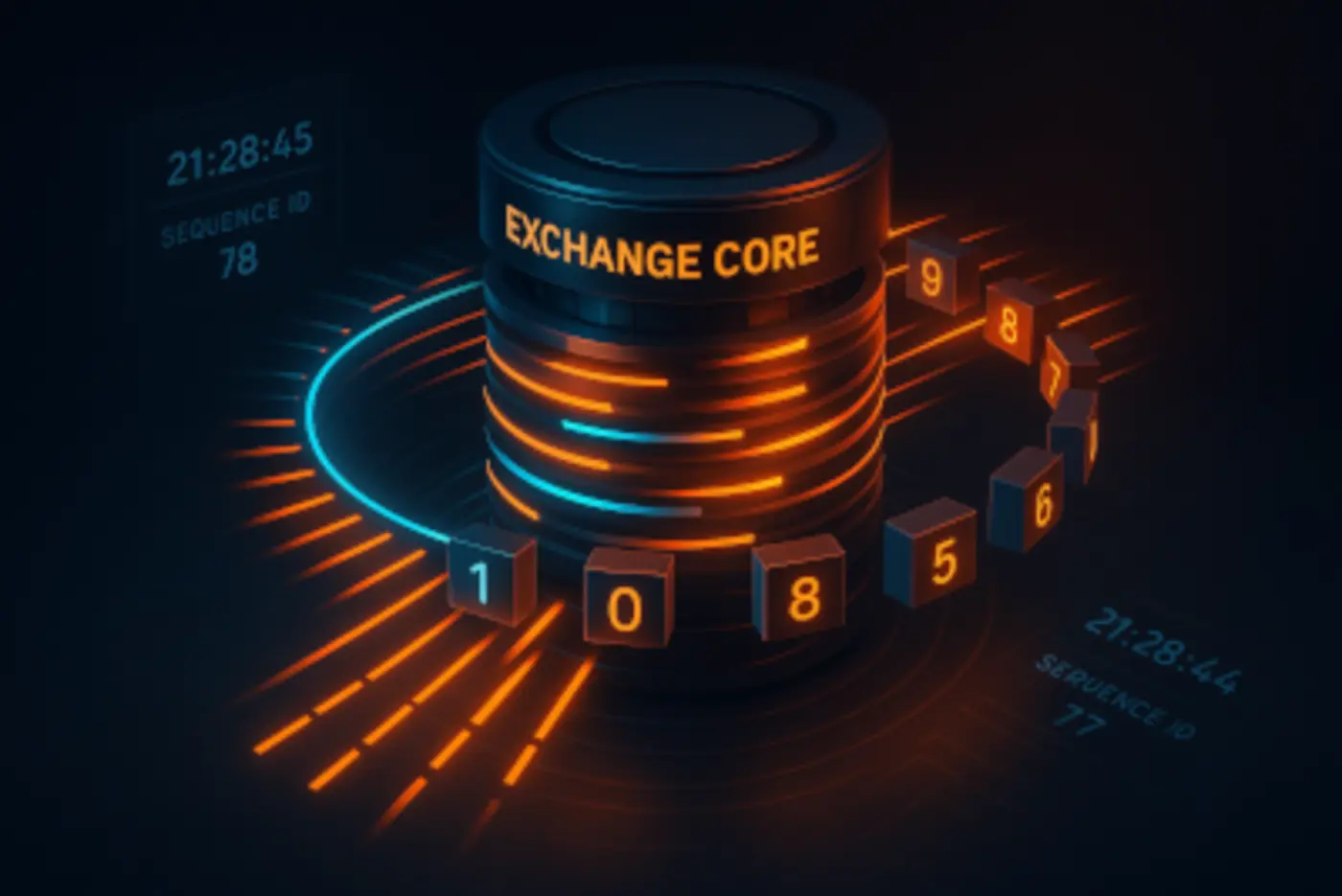 how exchanges turn order books into distributed logs