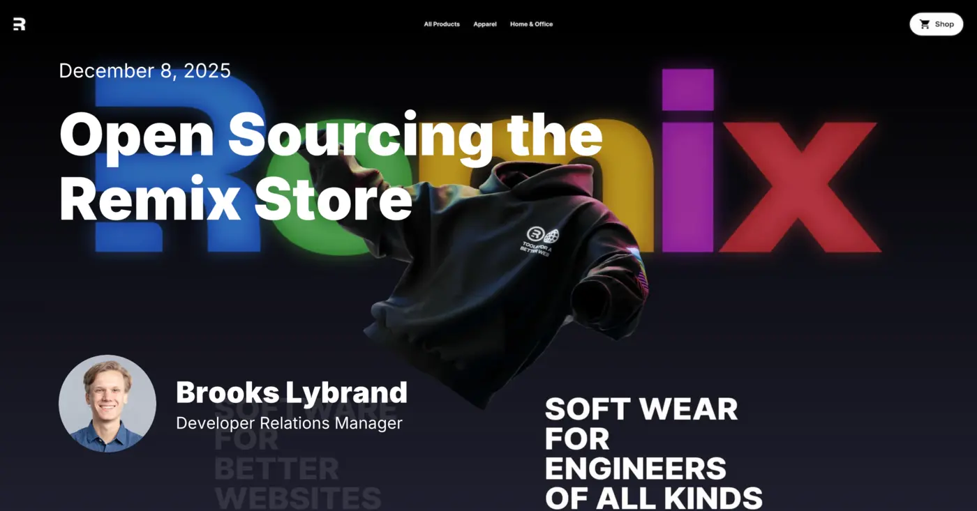 open sourcing the remix store