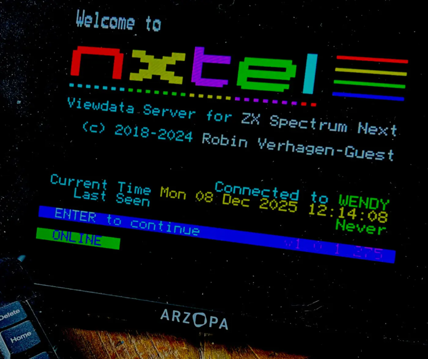 zx spectrum next on the internet xberry pi esp01 and pi zero upgrades