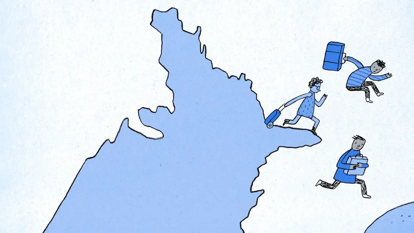 how to leave the usa