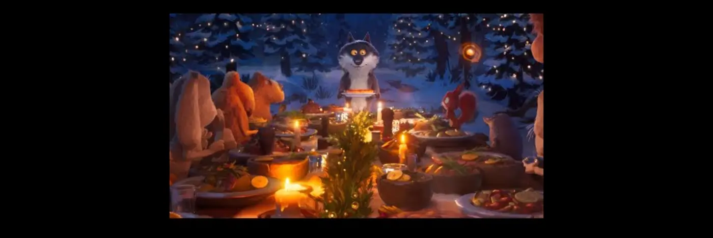 french supermarketx27s christmas advert is worldwide hit without ai video