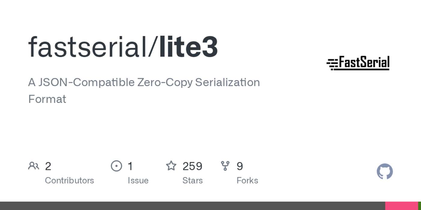 lite3 a jsoncompatible zerocopy serialization format