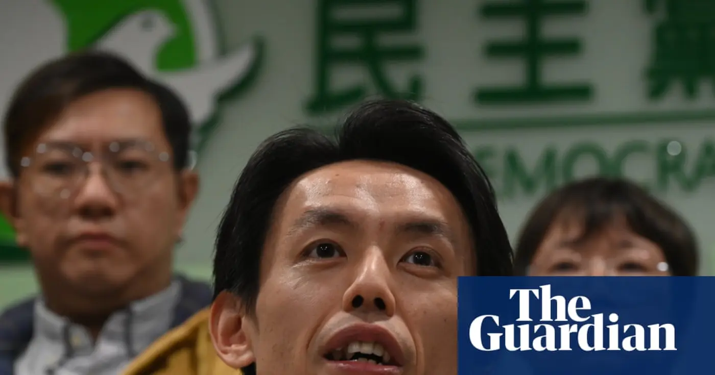 hong kongx27s last major opposition party disbands amid chinese pressure