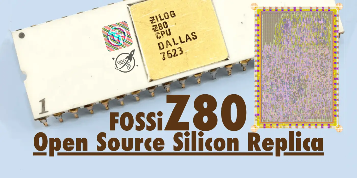 need chip art logo for free and open source silicon clone of z80 cpu