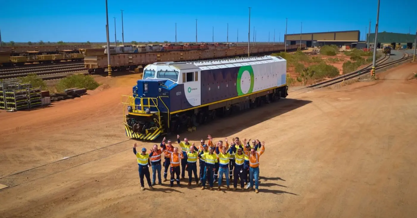 fortescue infinity train 145 mwh battery that never needs charging update