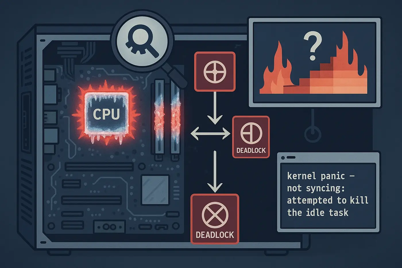 a kernel bug froze my machine debugging an asyncprofiler deadlock