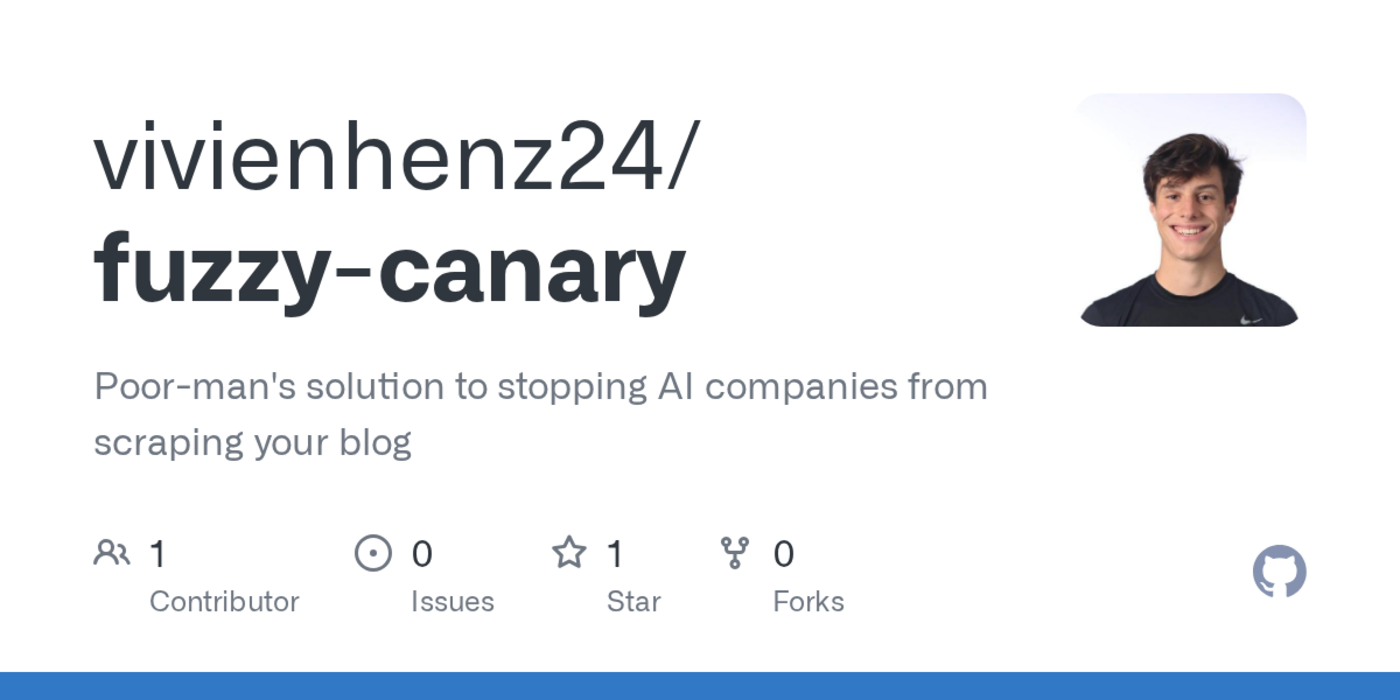 show hn stop ai scrapers from hammering your selfhosted blog