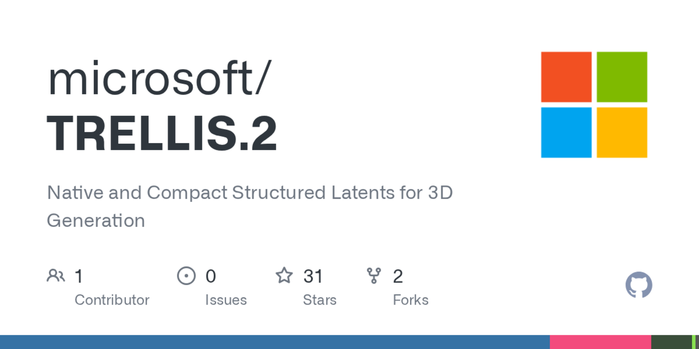 trellis2 stateoftheart large 3d generative model 4b